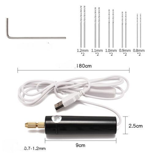 Electric Drill Style 2 (with 10 bits)