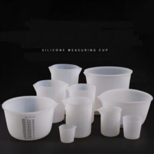 Silicon Measuring cups  various sizes, 100ml, 250ml, 30ml, 1000ml, 600ml