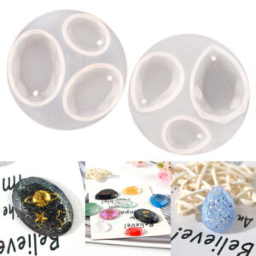 Crystal tear drop jewelry molds