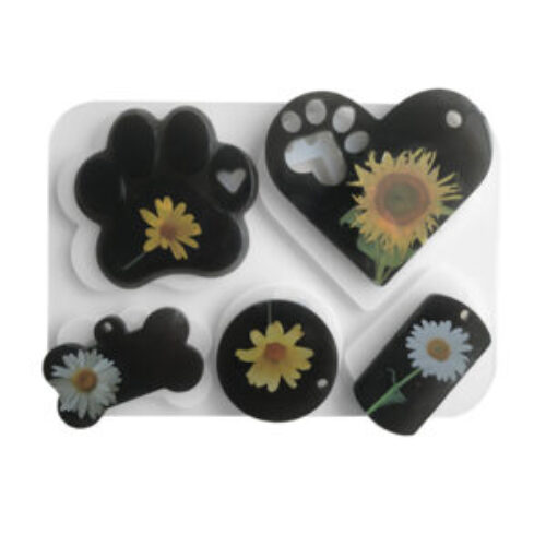 Dog Cat Paw Pet tag Small