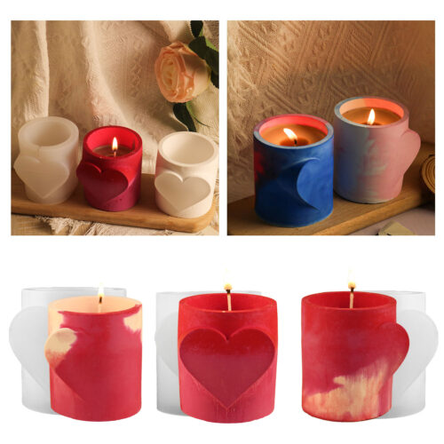 Twin Candle holder Pen holder