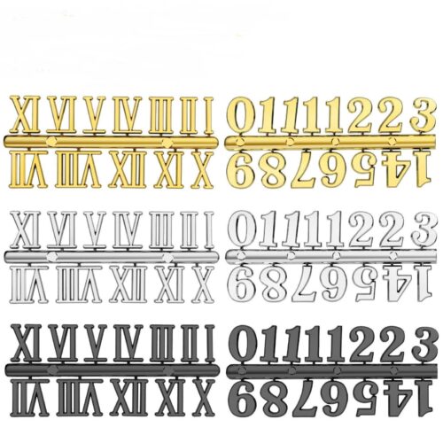 Clock Labels Numbers and Roman