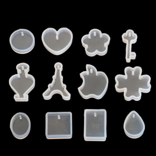 Pendant Shapes set (12 molds)